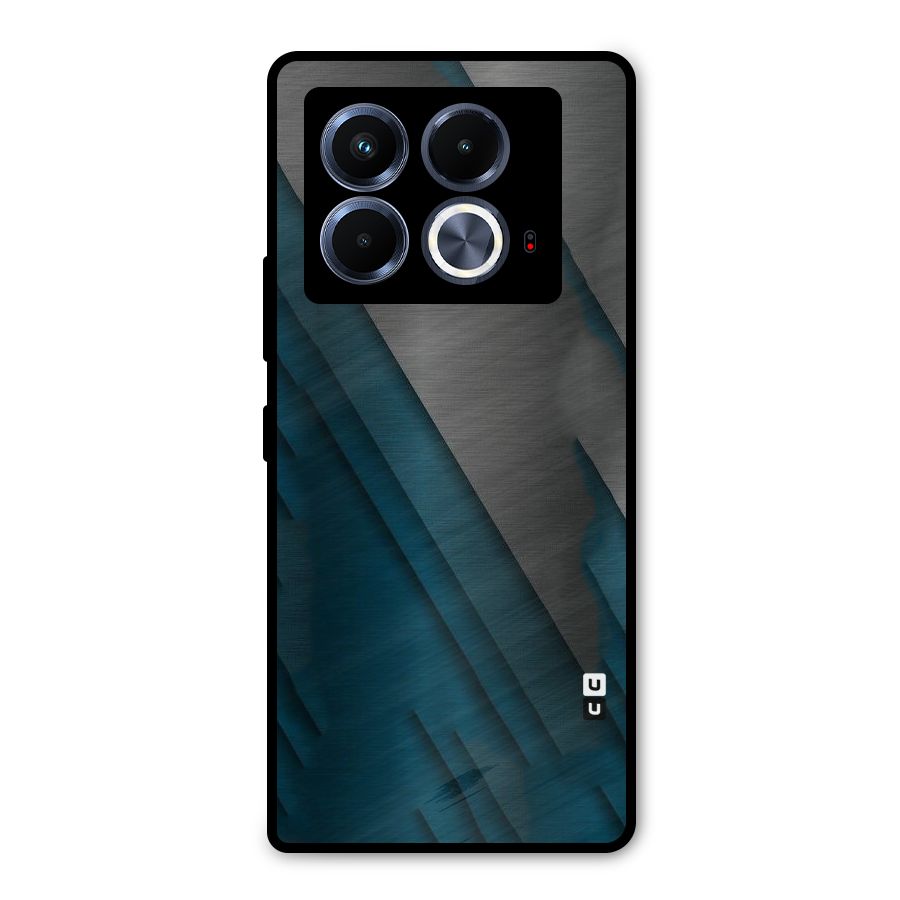 Just Lines Metal Back Case for Infinix Note 40 5G