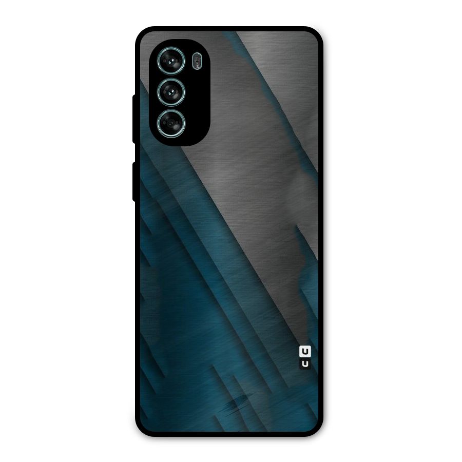 Just Lines Metal Back Case for Moto G62