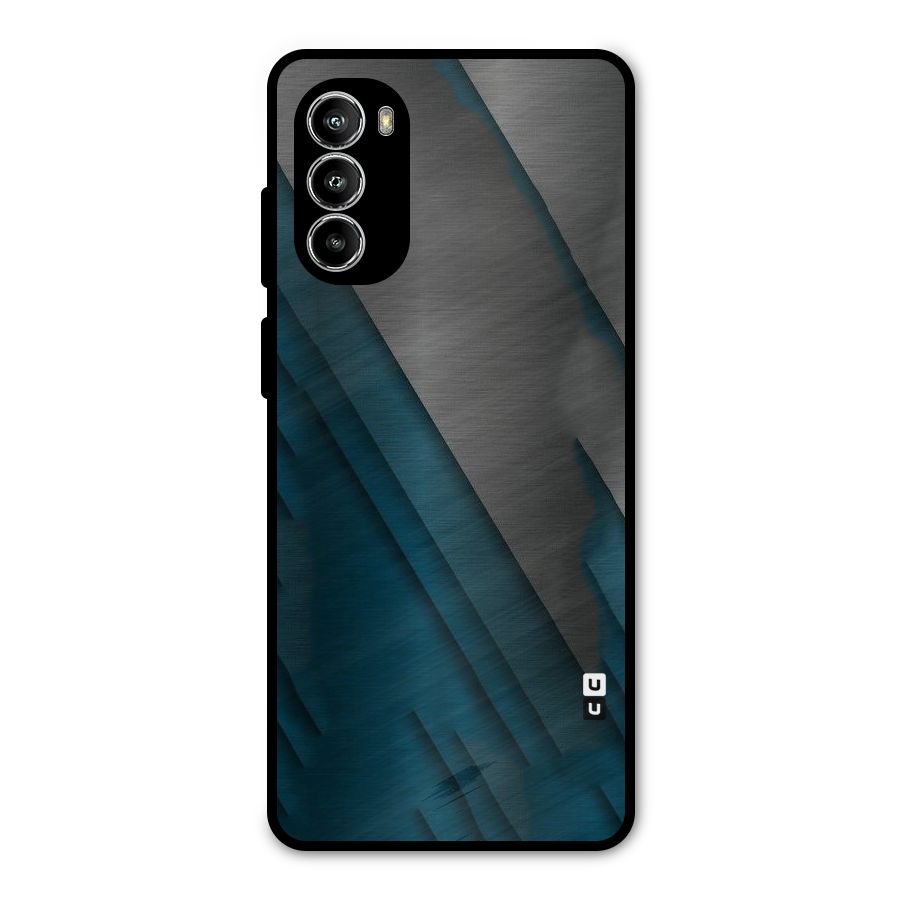 Just Lines Metal Back Case for Moto G82