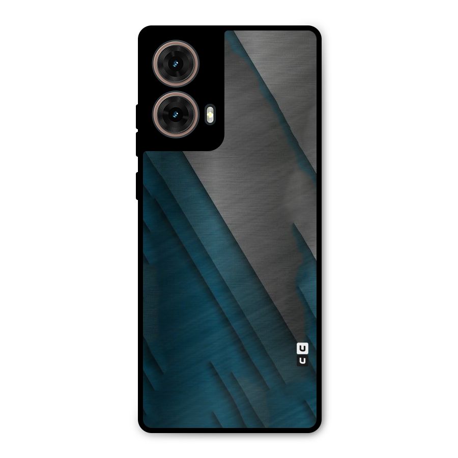 Just Lines Metal Back Case for Moto G85