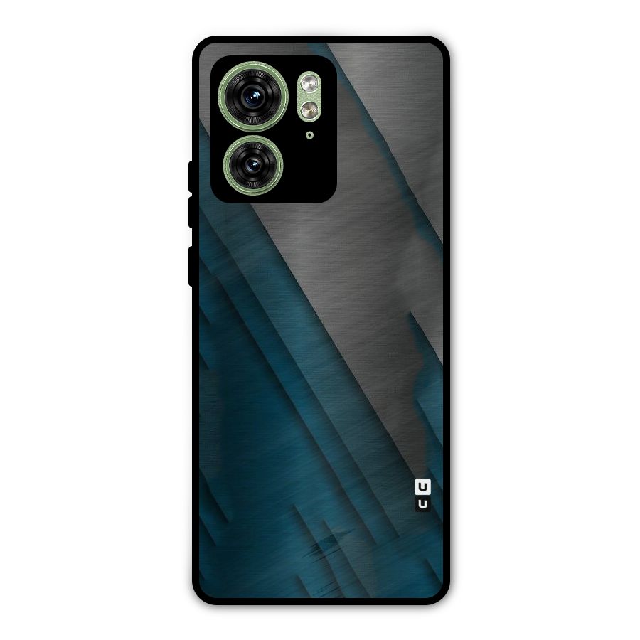 Just Lines Metal Back Case for Motorola Edge 40 5G