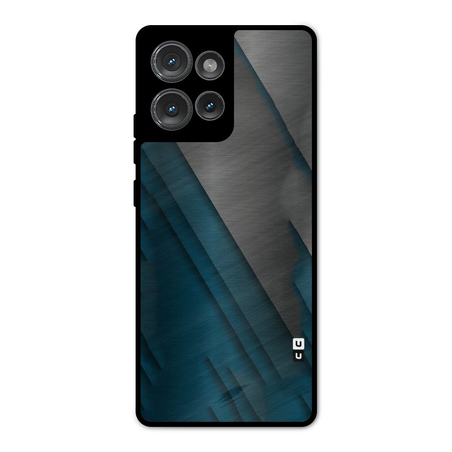 Just Lines Metal Back Case for Motorola Edge 50