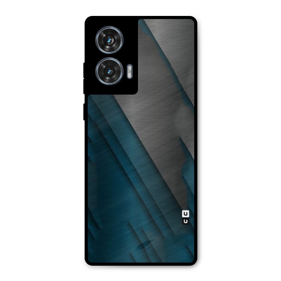 Just Lines Metal Back Case for Motorola Edge 50 Fusion