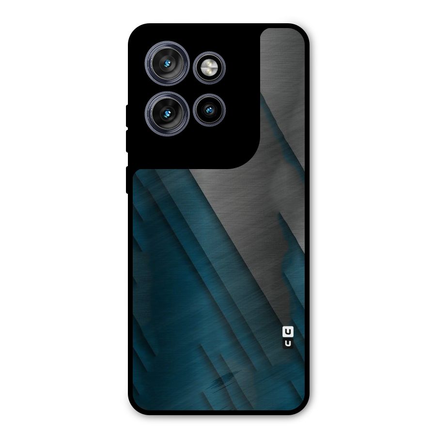 Just Lines Metal Back Case for Motorola Edge 50 Neo