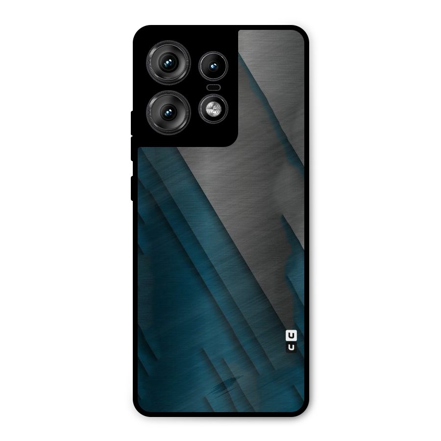 Just Lines Metal Back Case for Motorola Edge 50 Pro