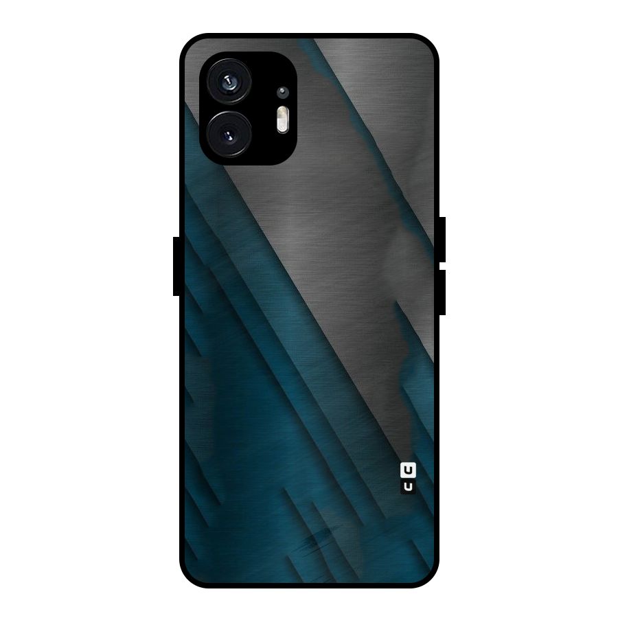 Just Lines Metal Back Case for Nothing Phone 2