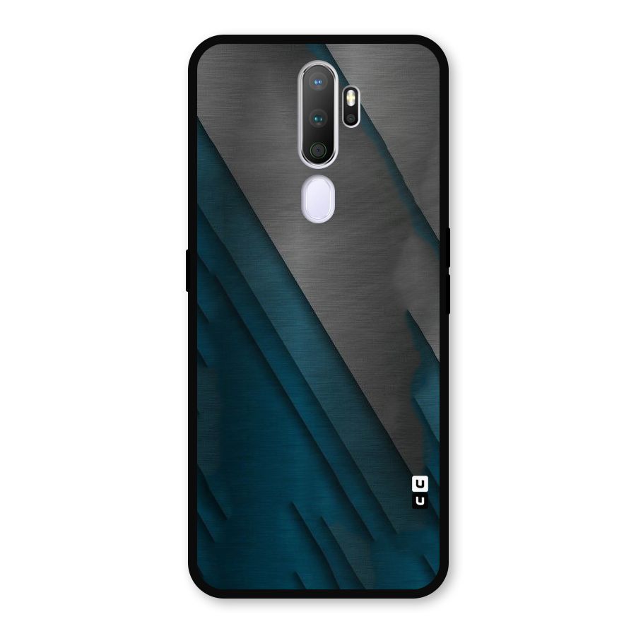 Just Lines Metal Back Case for Oppo A9 (2020)