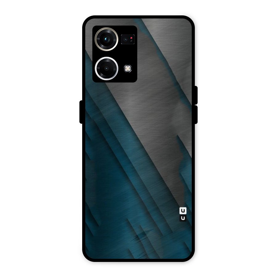 Just Lines Metal Back Case for Oppo F21s Pro 4G
