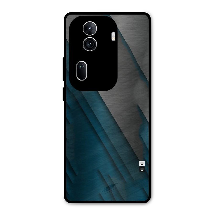 Just Lines Metal Back Case for Oppo Reno11 Pro 5G