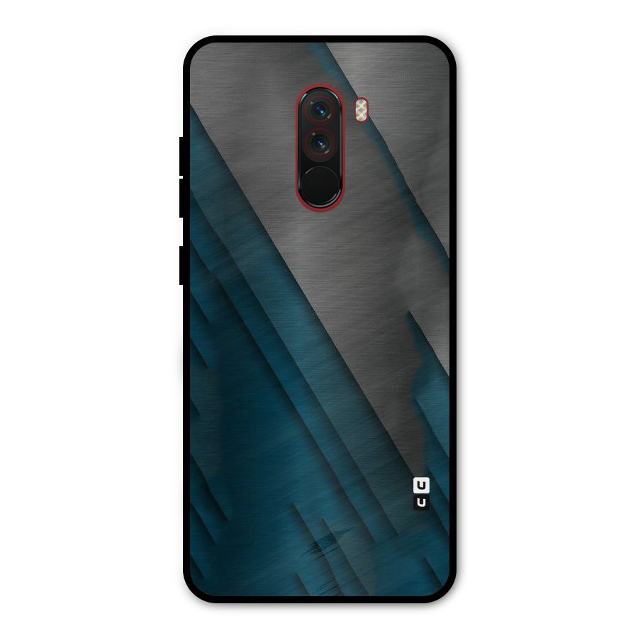 Just Lines Metal Back Case for Poco F1