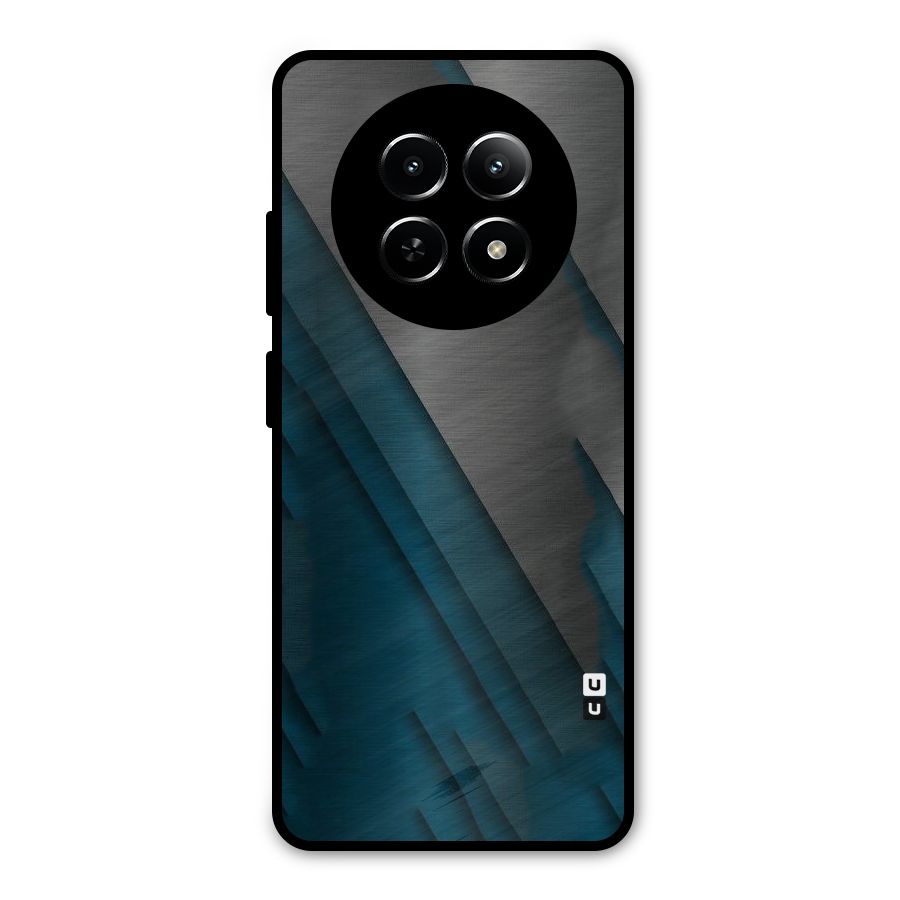 Just Lines Metal Back Case for Realme 12 5G