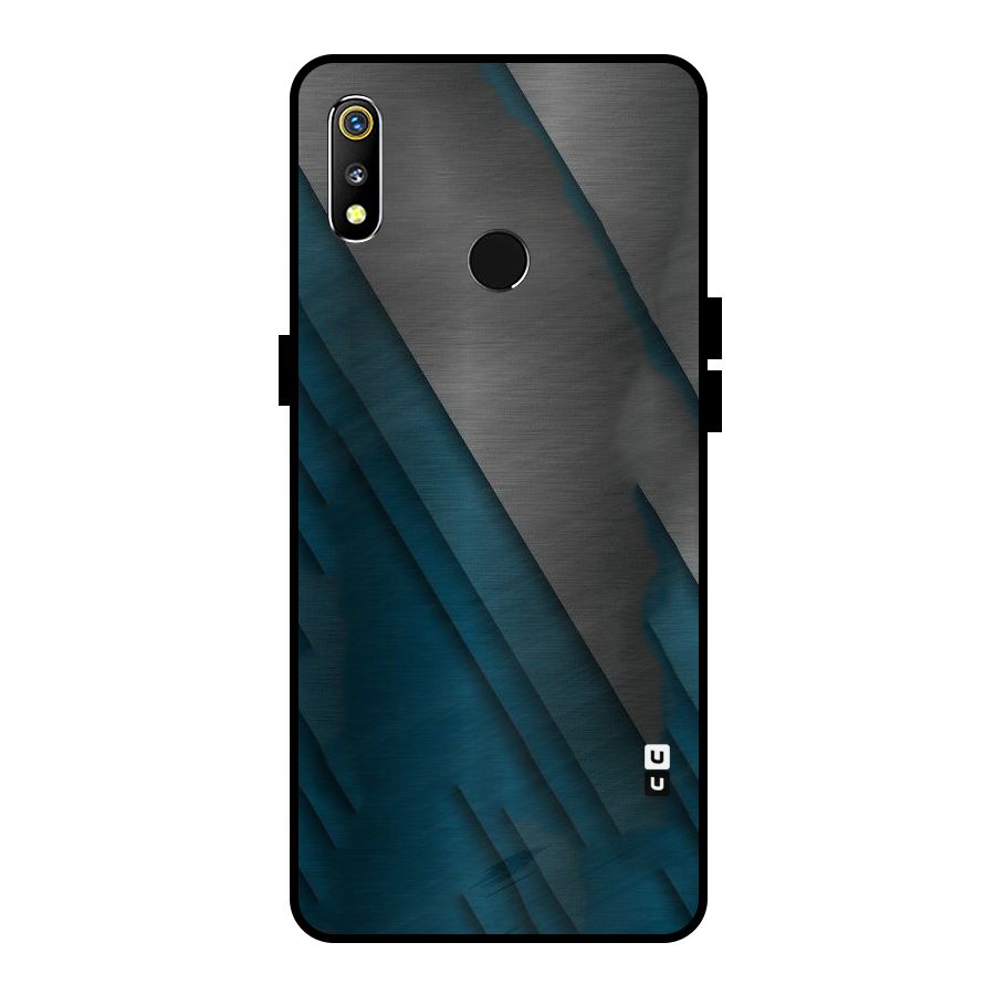 Just Lines Metal Back Case for Realme 3