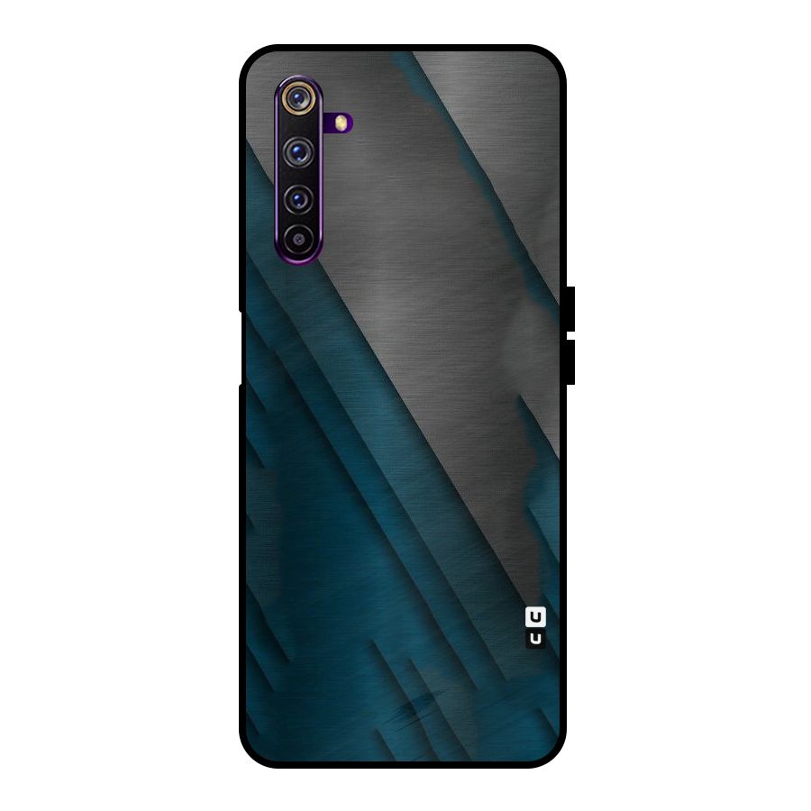 Just Lines Metal Back Case for Realme 6 Pro