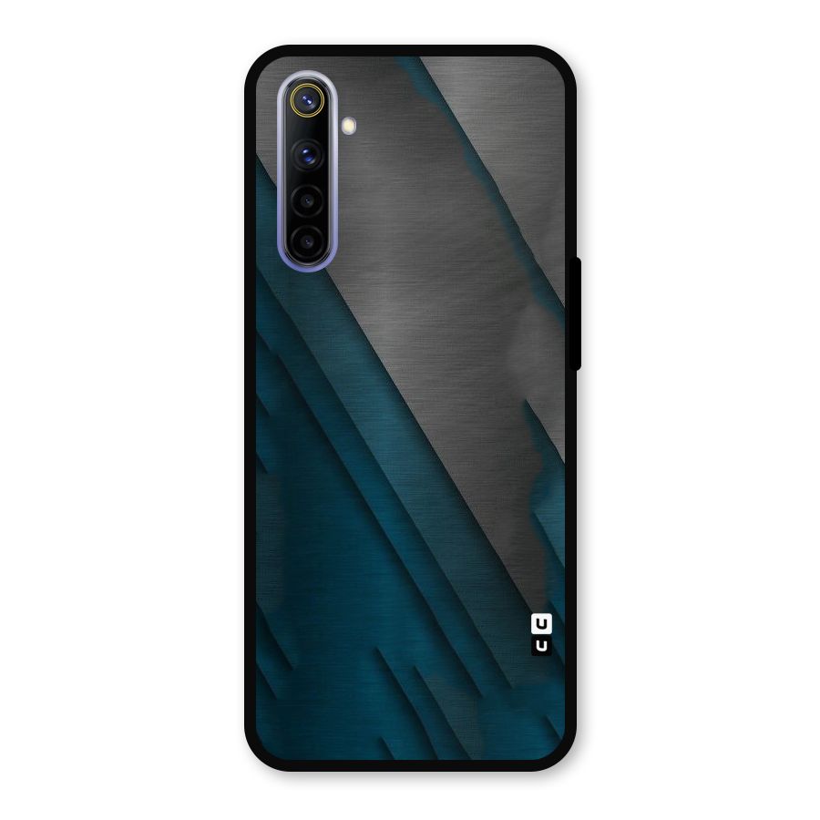 Just Lines Metal Back Case for Realme 6i