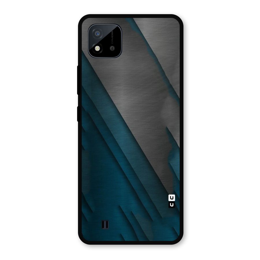 Just Lines Metal Back Case for Realme C11 2021