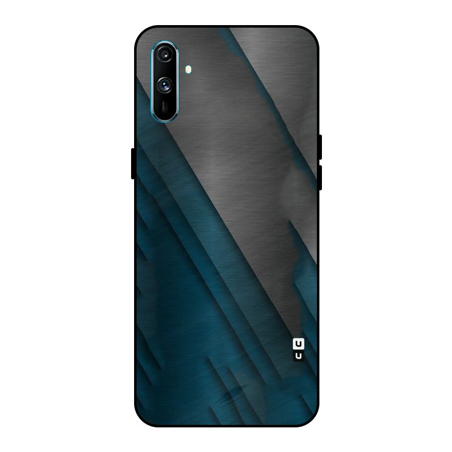 Just Lines Metal Back Case for Realme C3