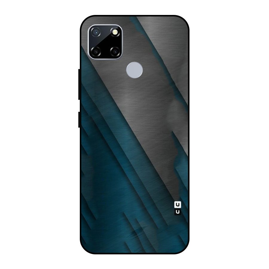 Just Lines Metal Back Case for Realme Narzo 20