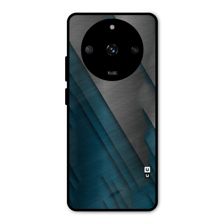 Just Lines Metal Back Case for Realme Narzo 60 5G