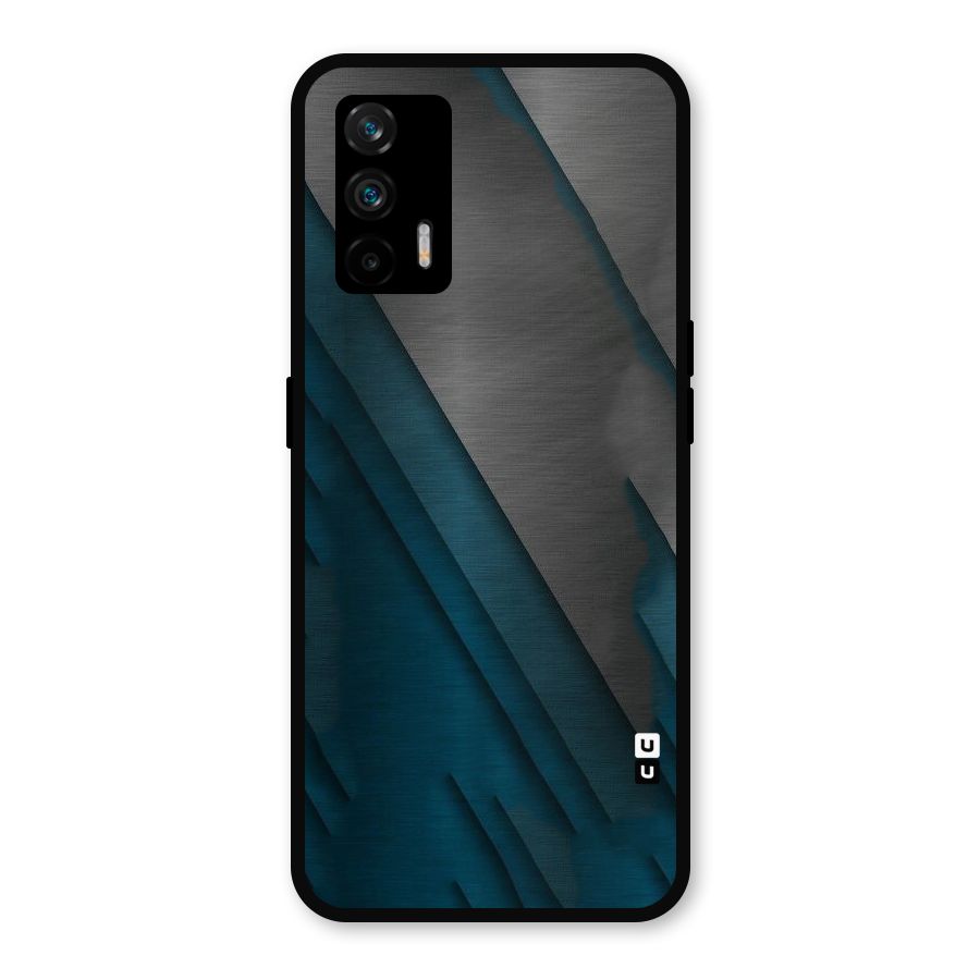 Just Lines Metal Back Case for Realme X7 Max