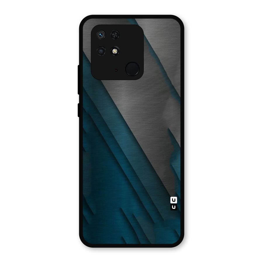 Just Lines Metal Back Case for Redmi 10 Power