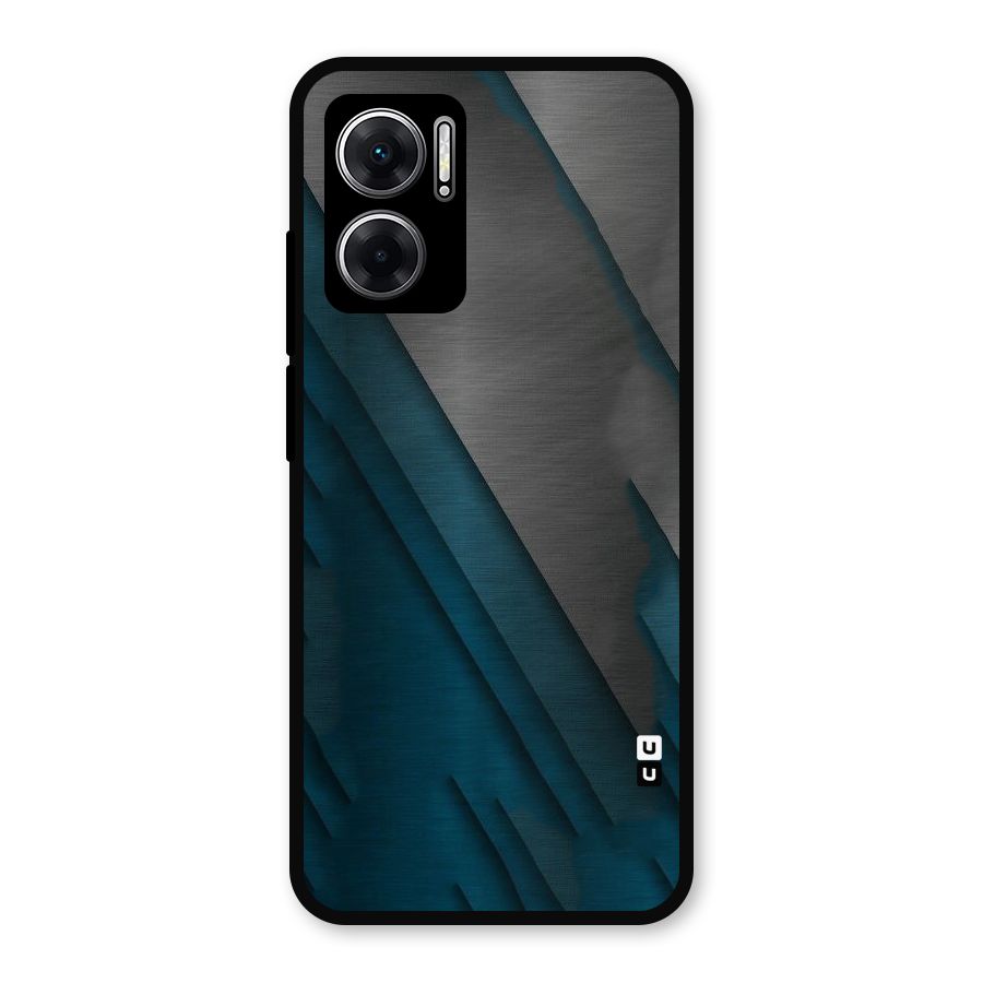 Just Lines Metal Back Case for Redmi 11 Prime 5G