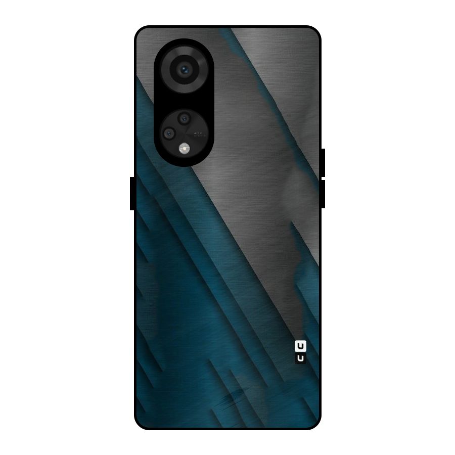 Just Lines Metal Back Case for Reno8 T 5G