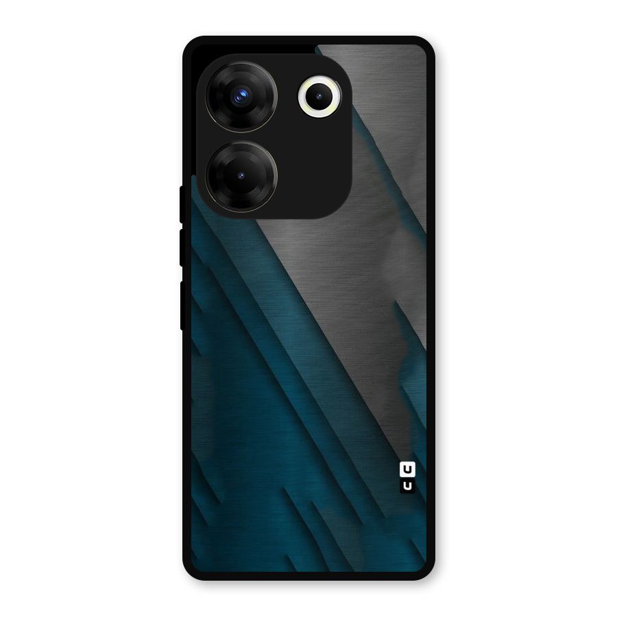 Just Lines Metal Back Case for Tecno Camon 20 Pro