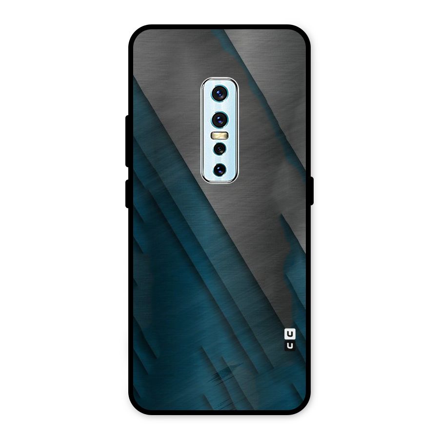 Just Lines Metal Back Case for Vivo V17 Pro