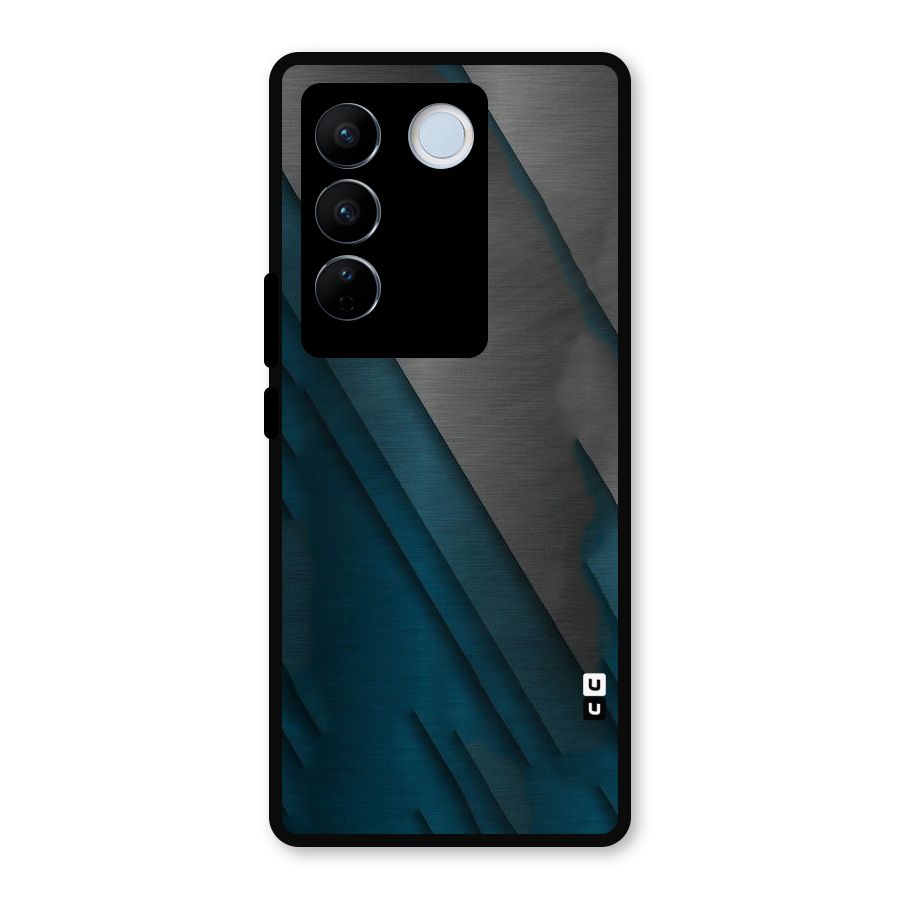 Just Lines Metal Back Case for Vivo V27