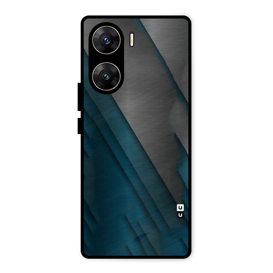 Just Lines Metal Back Case for Vivo V29e