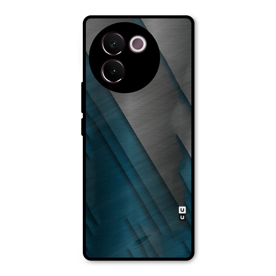 Just Lines Metal Back Case for Vivo V30e