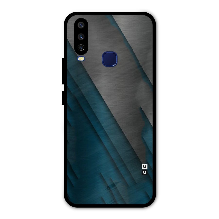 Just Lines Metal Back Case for Vivo Y15