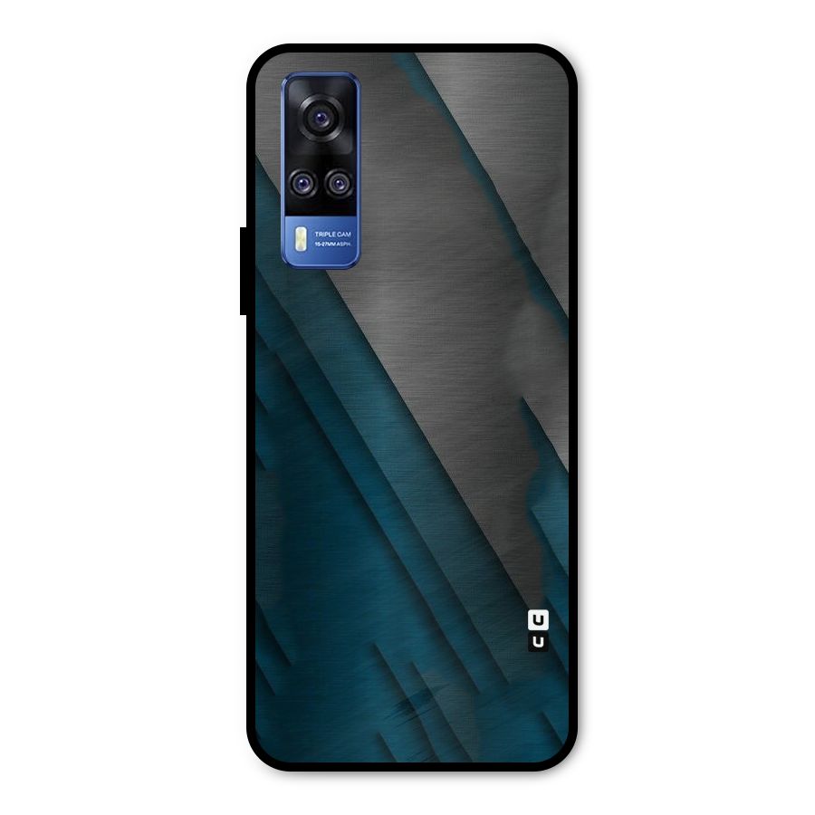 Just Lines Metal Back Case for Vivo Y31