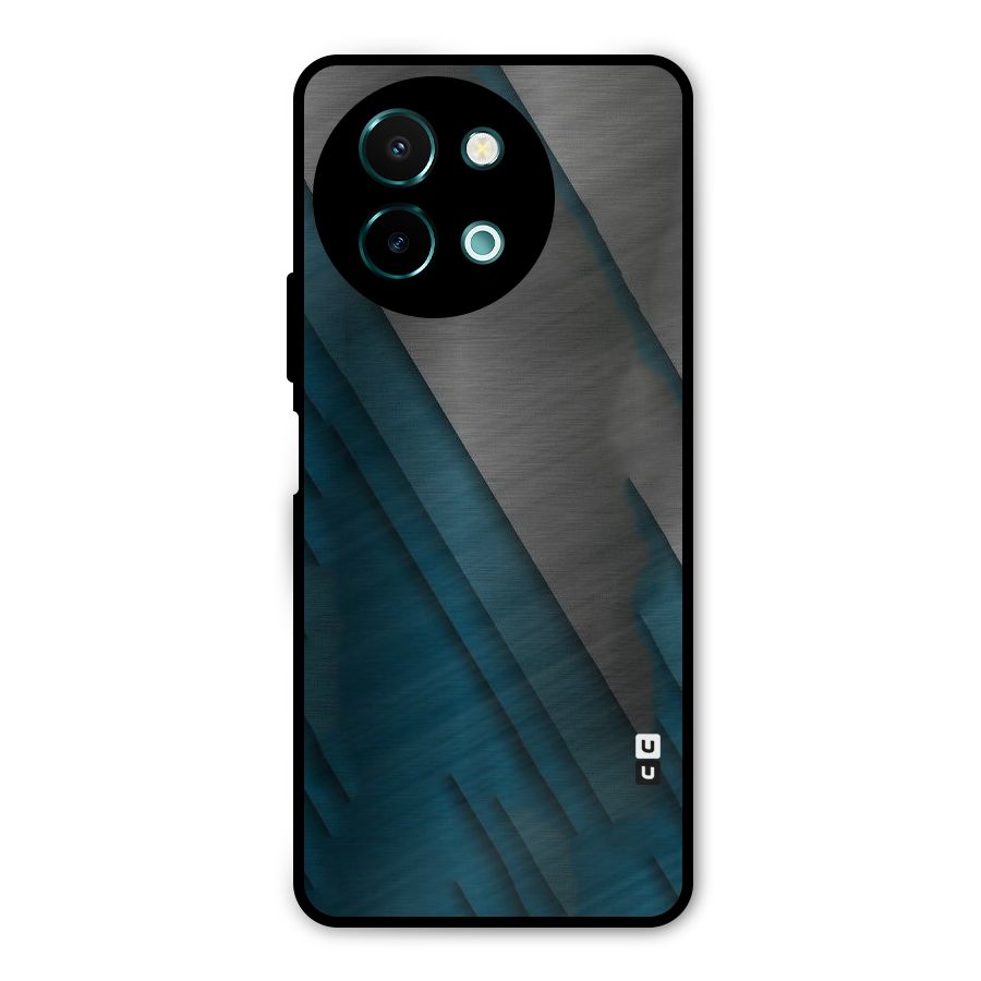 Just Lines Metal Back Case for Vivo Y58
