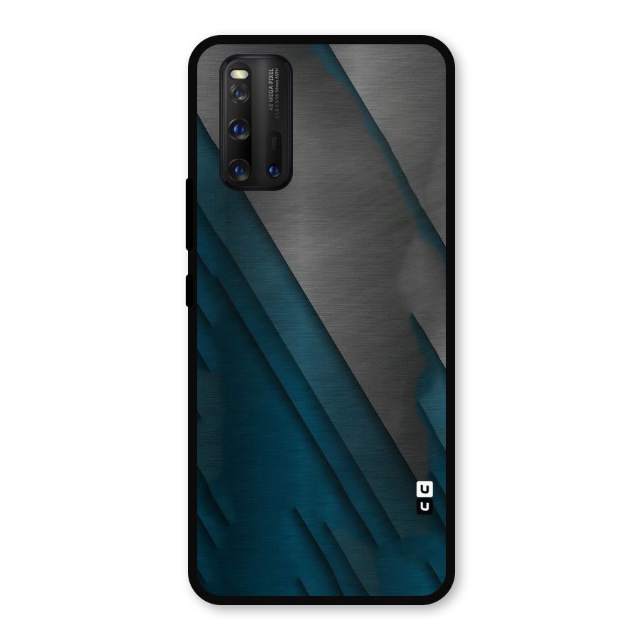 Just Lines Metal Back Case for iQOO 3
