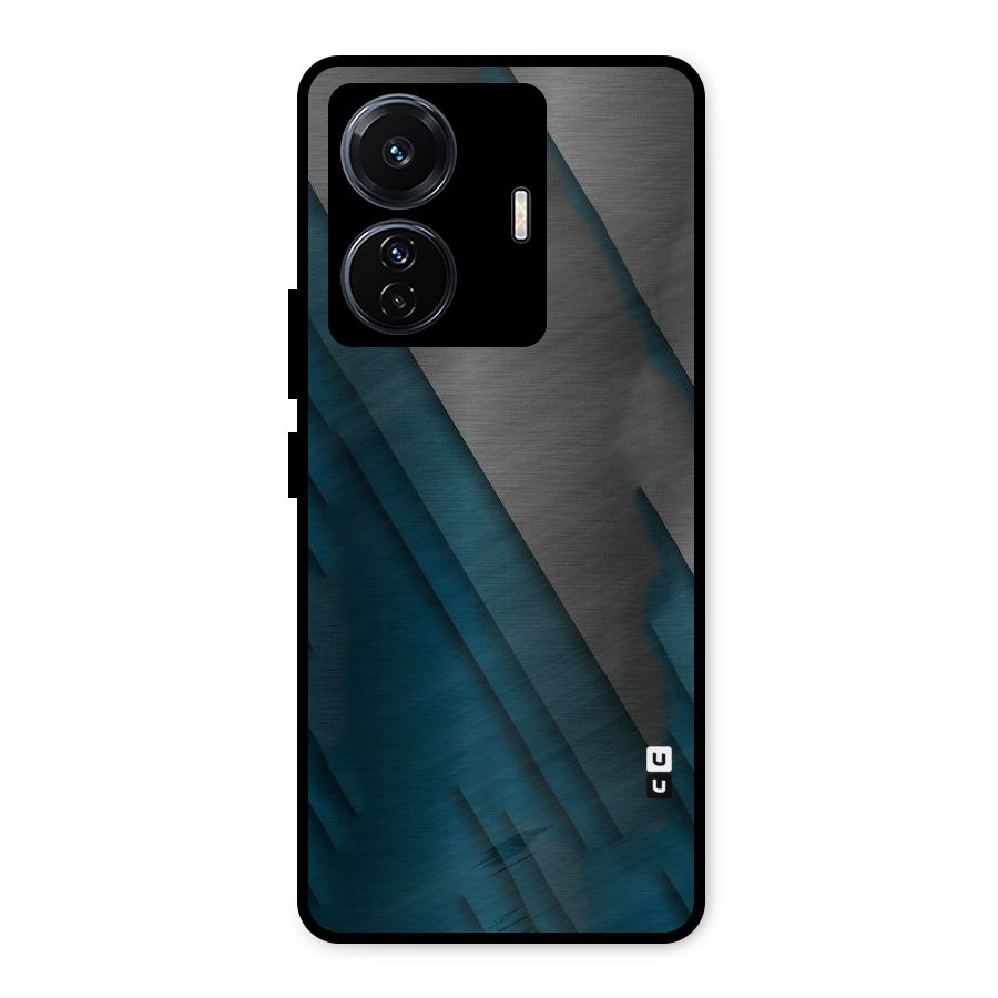 Just Lines Metal Back Case for iQOO Z6