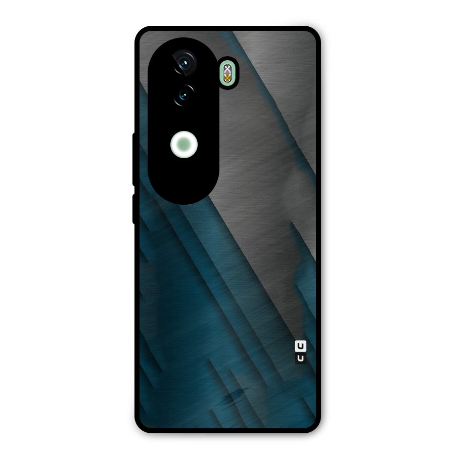 Just Lines Metal Back Case for iQOO Z9s