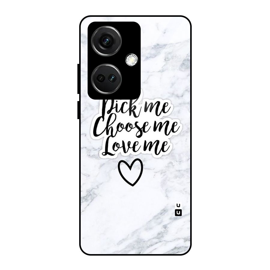 Just Me Glass Back Case for OnePlus Nord CE 3 5G