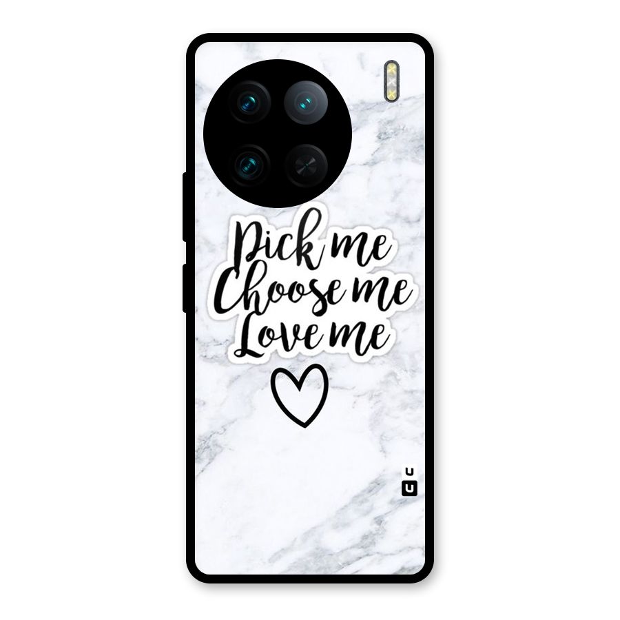 Just Me Glass Back Case for Vivo X90 Pro