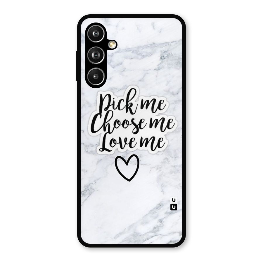 Just Me Metal Back Case for Galaxy F54