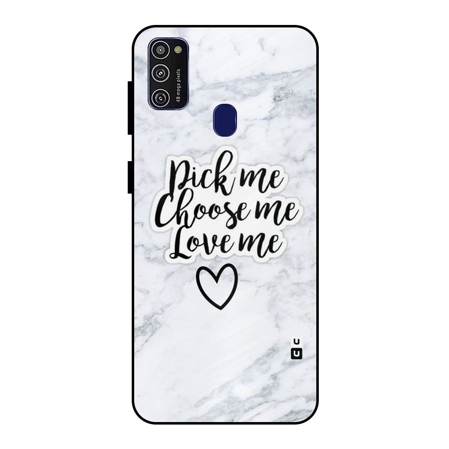 Just Me Metal Back Case for Galaxy M30s