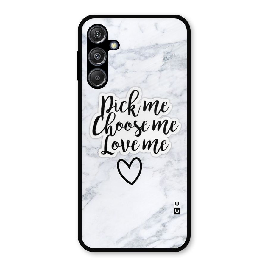 Just Me Metal Back Case for Galaxy M34 5G