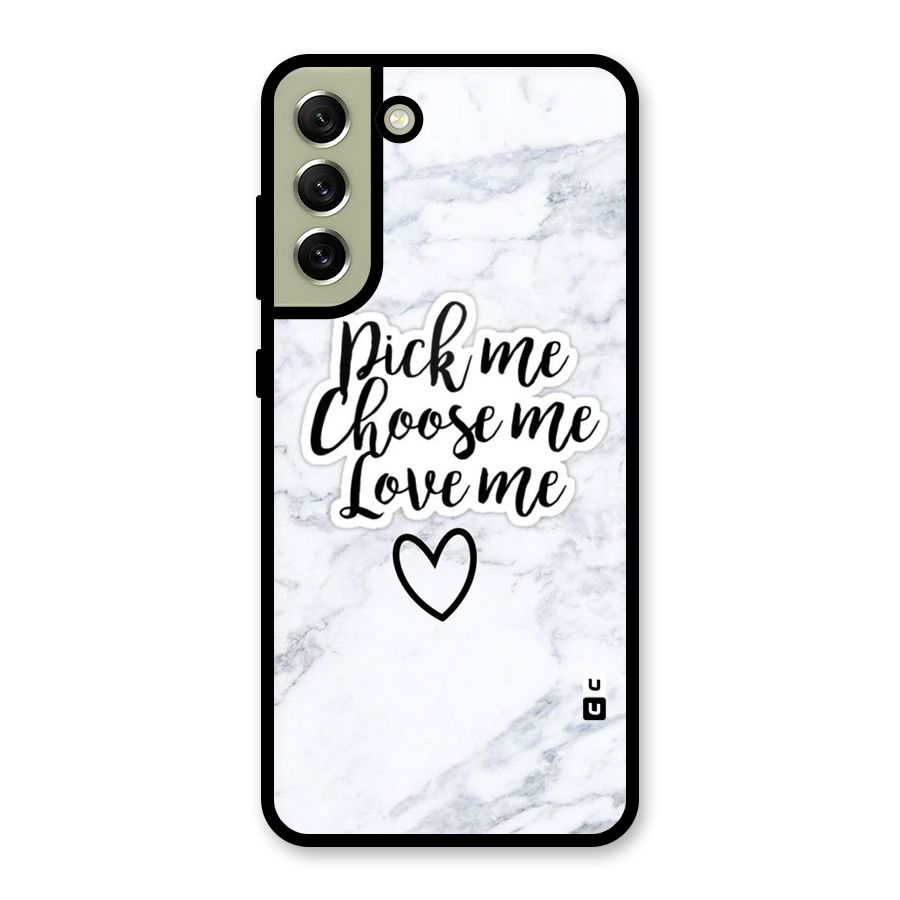 Just Me Metal Back Case for Galaxy S21 FE 5G (2023)