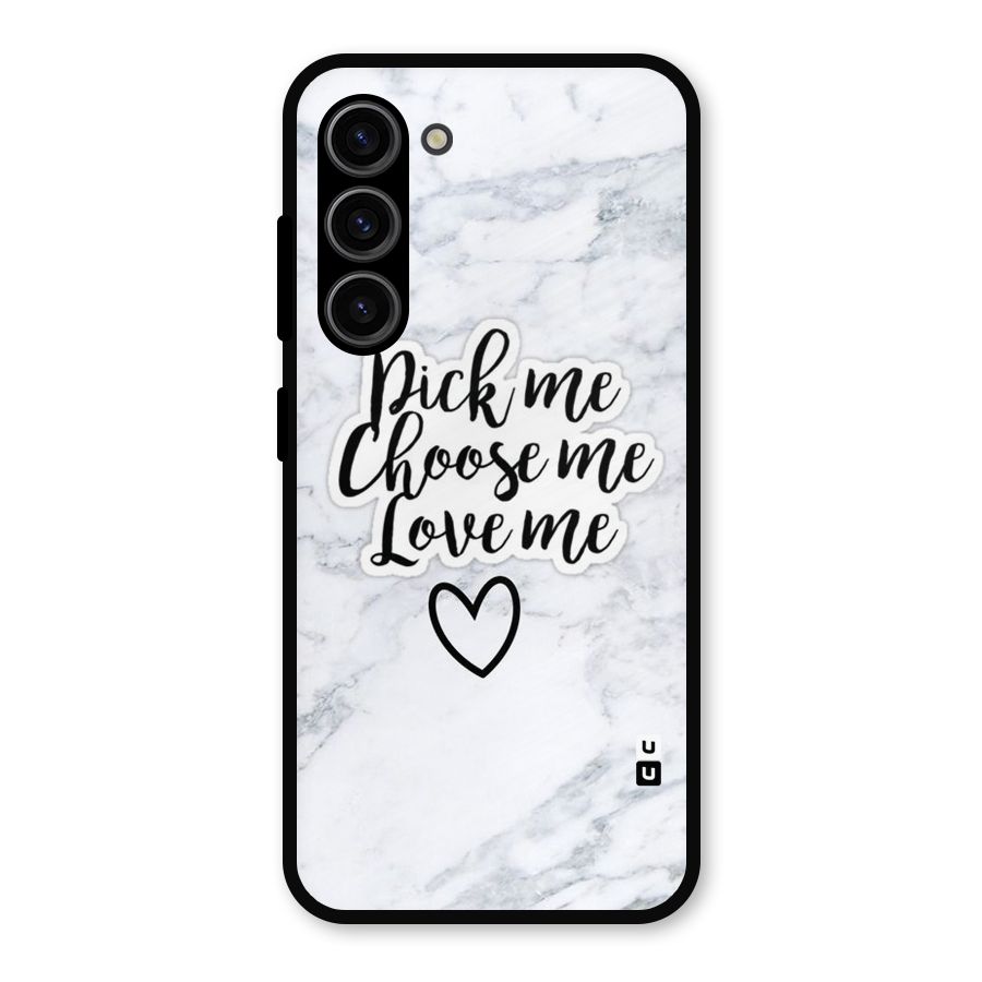 Just Me Metal Back Case for Galaxy S23
