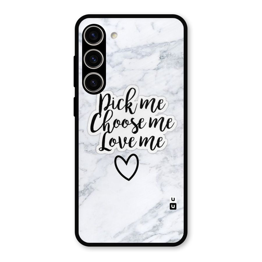 Just Me Metal Back Case for Galaxy S23 Plus