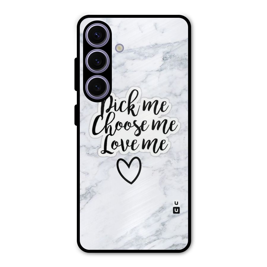 Just Me Metal Back Case for Galaxy S24