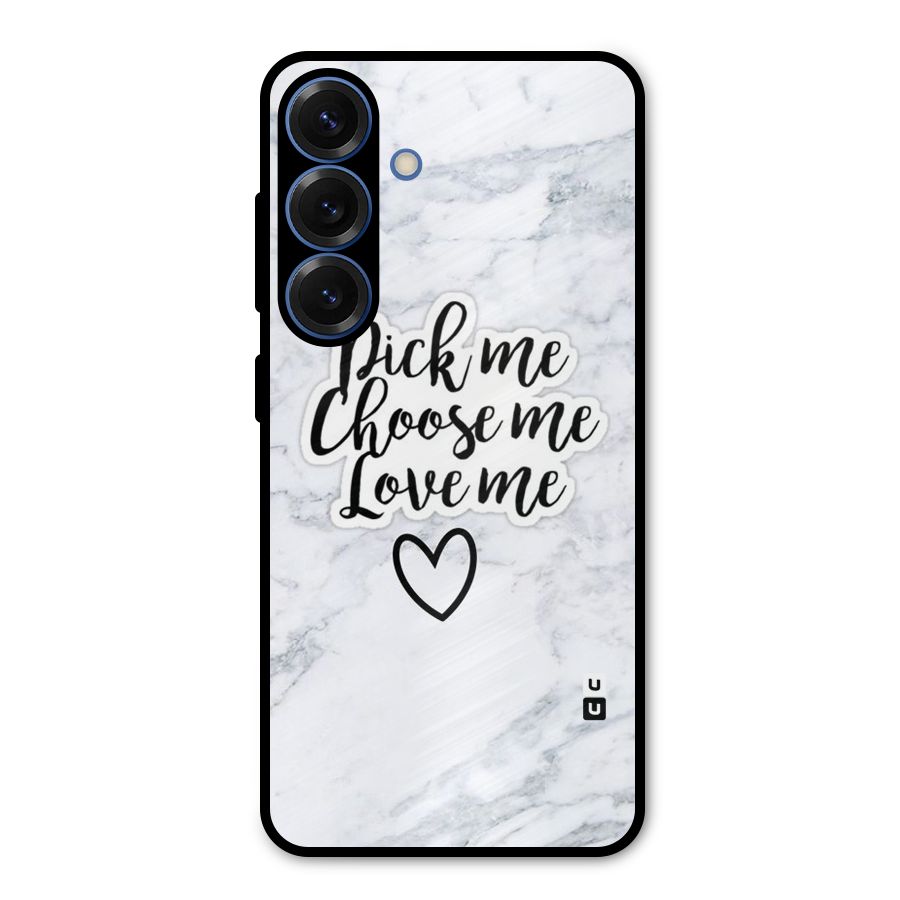 Just Me Metal Back Case for Galaxy S25
