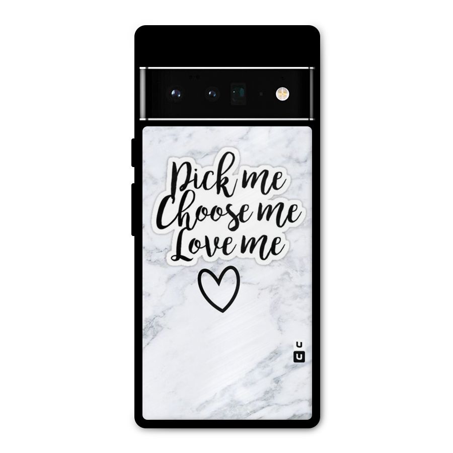 Just Me Metal Back Case for Google Pixel 6 Pro