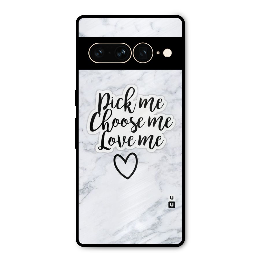 Just Me Metal Back Case for Google Pixel 7 Pro
