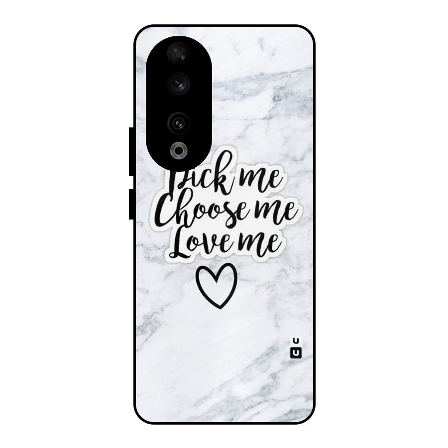 Just Me Metal Back Case for Honor 90